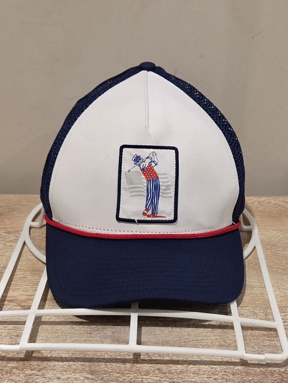 FootJoy Swinging Uncle Sam USA Golf Trucker Hat - OSFA